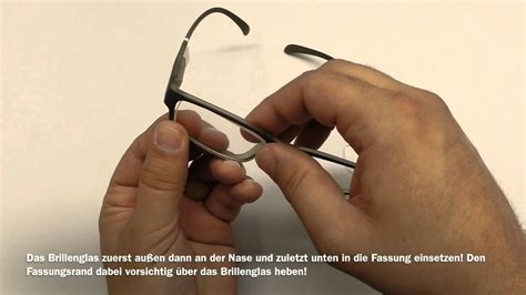 brille gläser tauschen